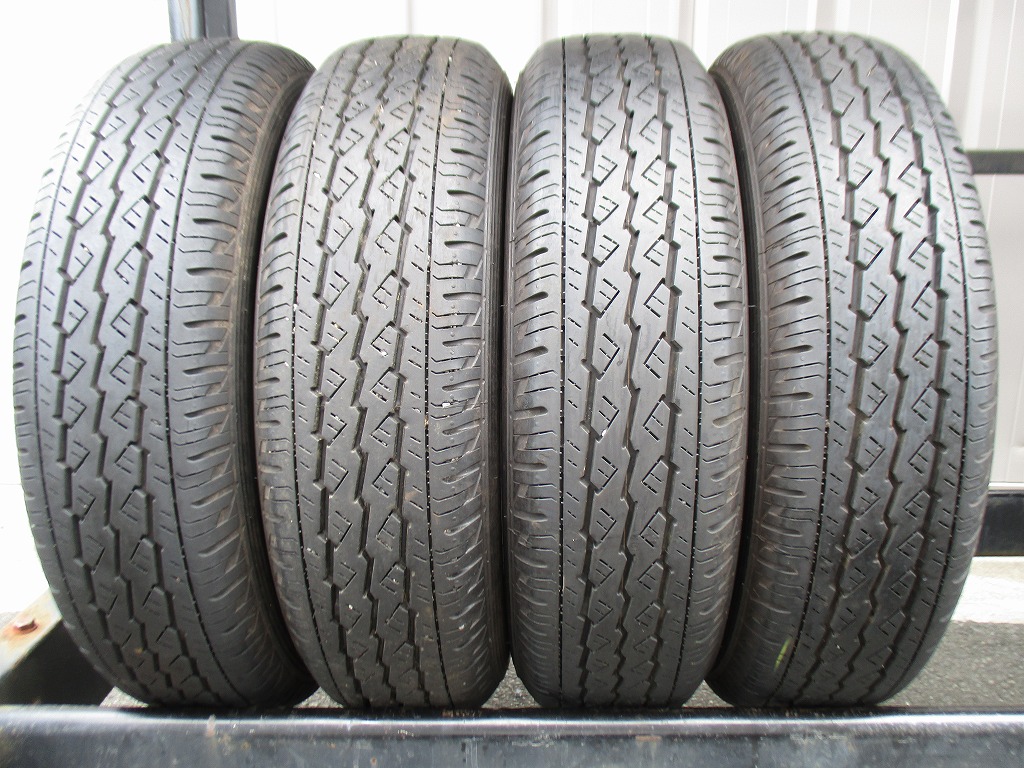 ★☆145/80R12 80/78N LT ブリヂストン K370 4本 送料込 T80790629☆★インボイス領収書発行可能