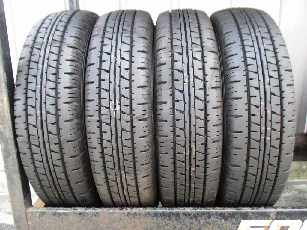 ★☆145/80R12 80/78N LT ダンロップ ENASAVE VAN01 2025年製 4本 送料込 T80960703☆★インボイス領収書発行可能