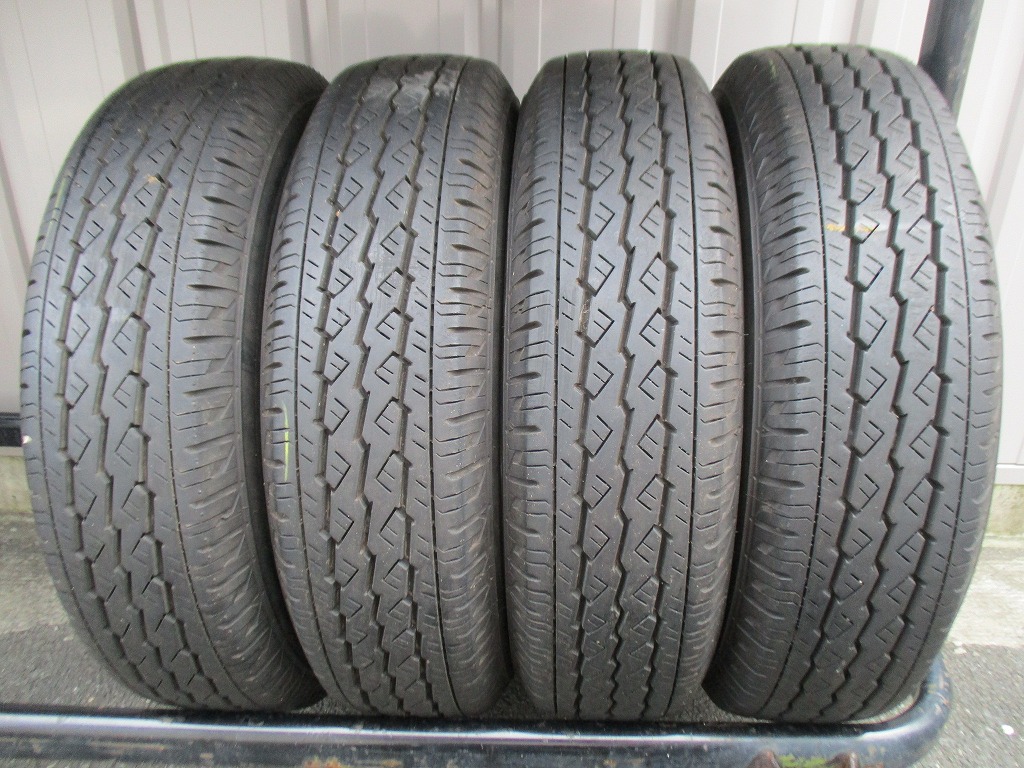 ★☆165R13 LT 6PR ブリヂストン V600 2023年製 4本 送料込 T81780724☆★インボイス領収書発行可能