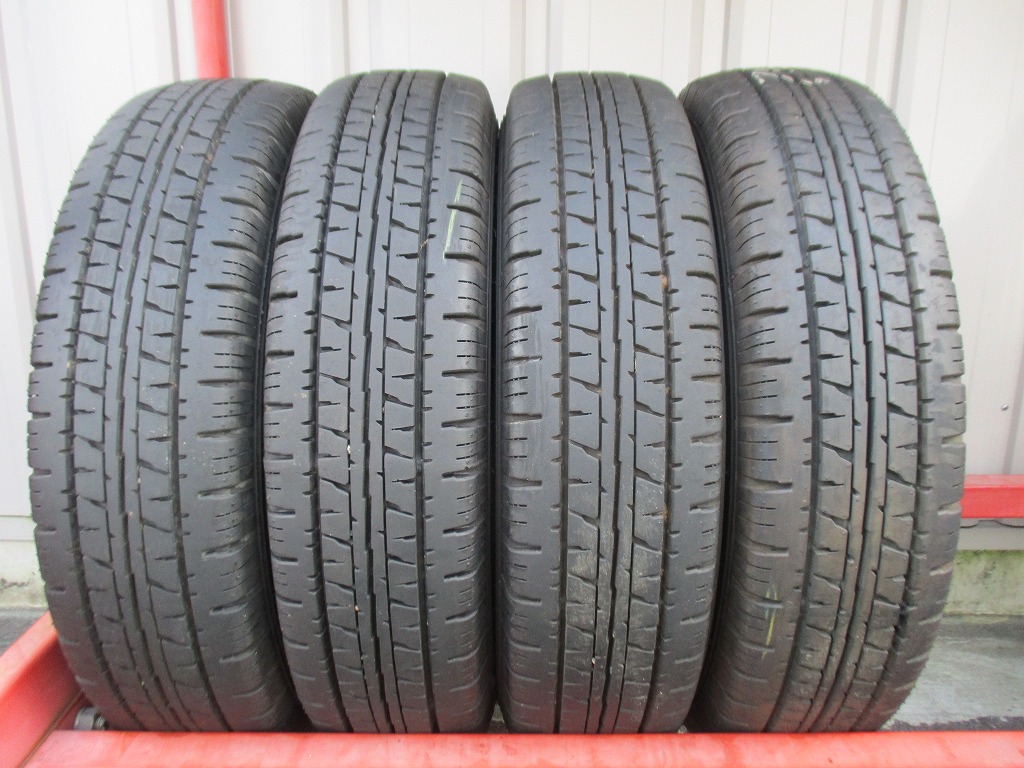 ★☆145/80R12 80/78N LT ダンロップ ENASAVE VAN01 4本 送料込 T82160803☆★インボイス領収書発行可能