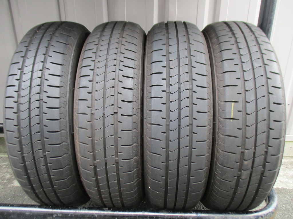 ★☆155/65R14 75H ブリヂストン ECOPIA NEWNO 4本 送料込 T82570806★インボイス領収書発行可能