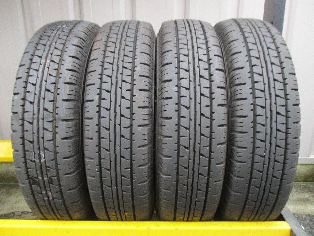 ★☆145/80R12 80/78N LT ダンロップ ENASAVE VAN01 2025年製 4本 送料込 T83360825☆★インボイス領収書発行可能