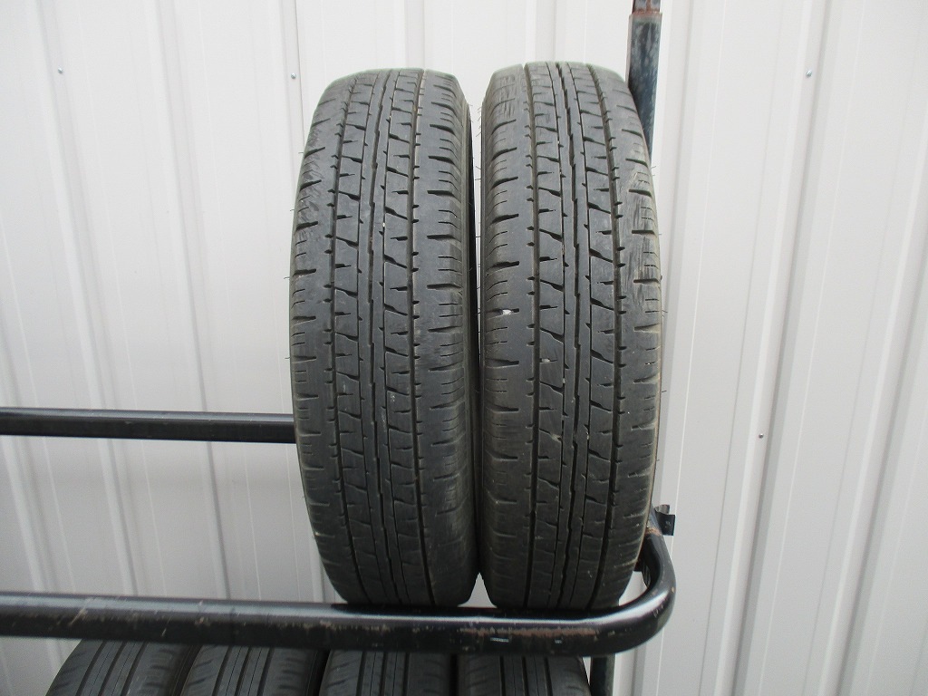 ★☆165R14 6PR LT ダンロップ ENASAVE VAN01 2023年製 2本 送料込 T83940902☆★インボイス領収書発行可能