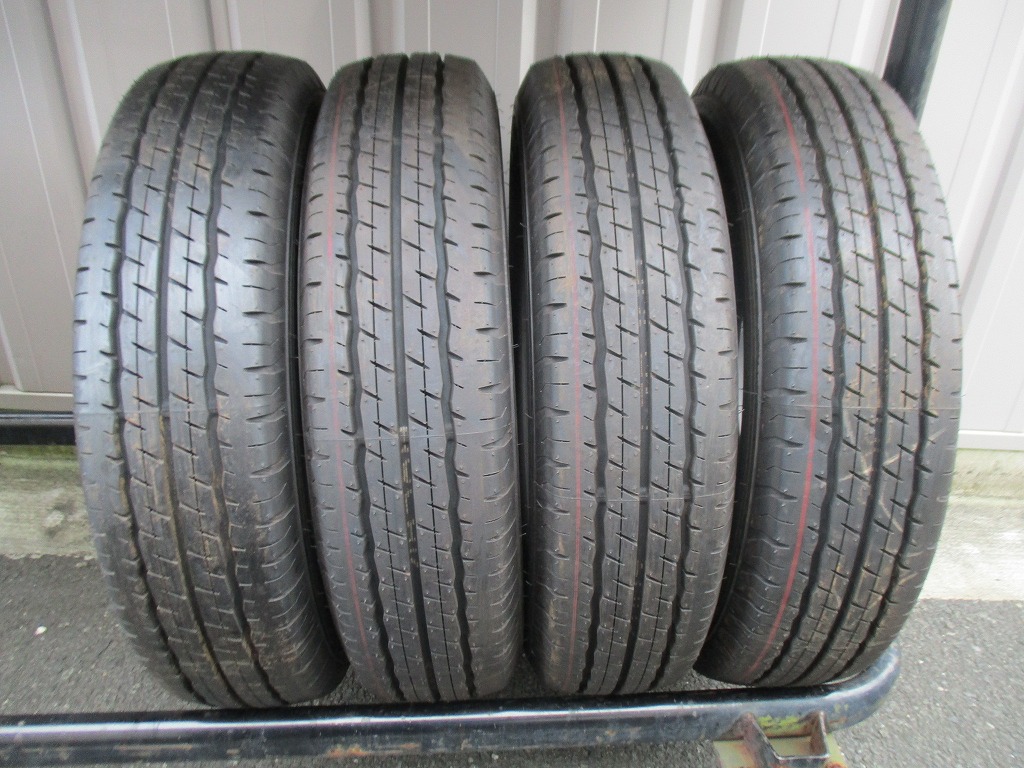 ★☆155/80R14 88/86S LT ダンロップ SP175L 2024年製 4本 送料込 T84300908☆★インボイス領収書発行可能
