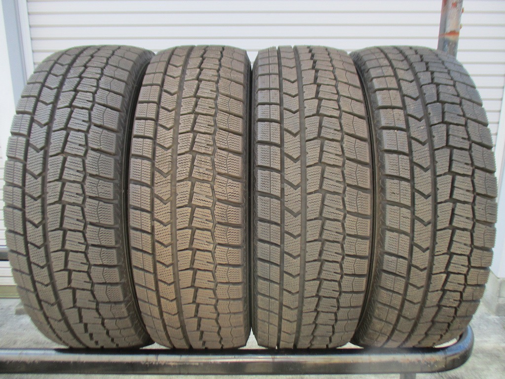 ★☆195/60R16 89Q ダンロップ WINTER MAXX WM02 スタッドレス 2022年製 4本 送料込 T84610910☆★インボイス領収書発行可能