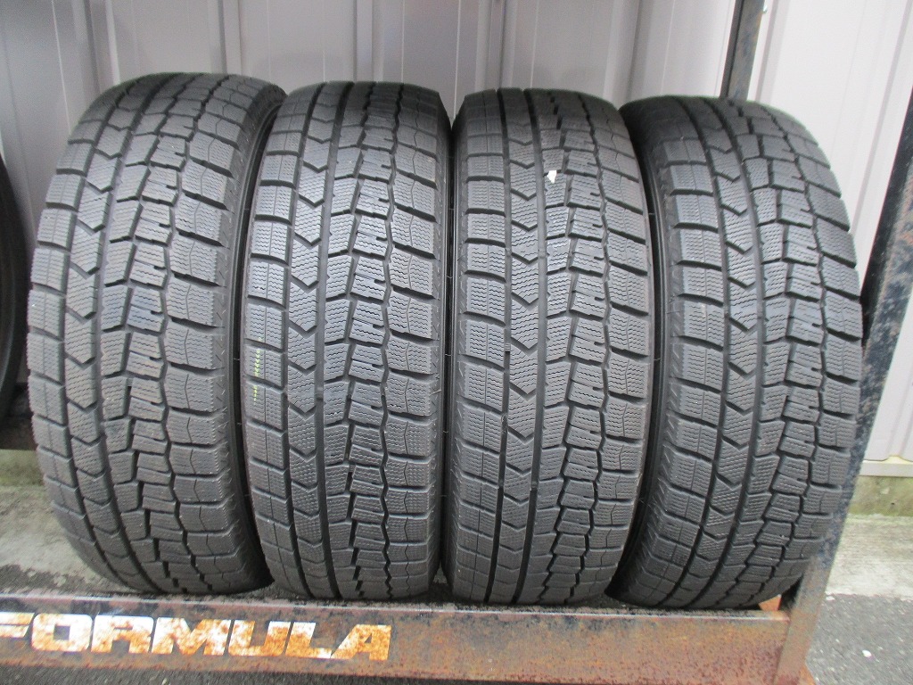 ★☆185/65R15 88Q ダンロップ WINTER MAXX WM02 スタッドレス 2024年製 4本 送料込 T85040924☆★インボイス領収書発行可能