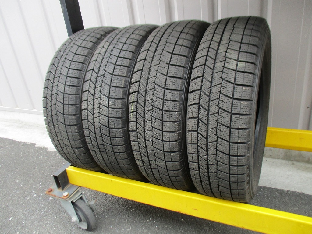 ★☆165/65R14 79Q ダンロップ WINTER MAXX WM03 スタッドレス 2021年製 4本 送料込 T73690214☆★インボイス領収書発行可能