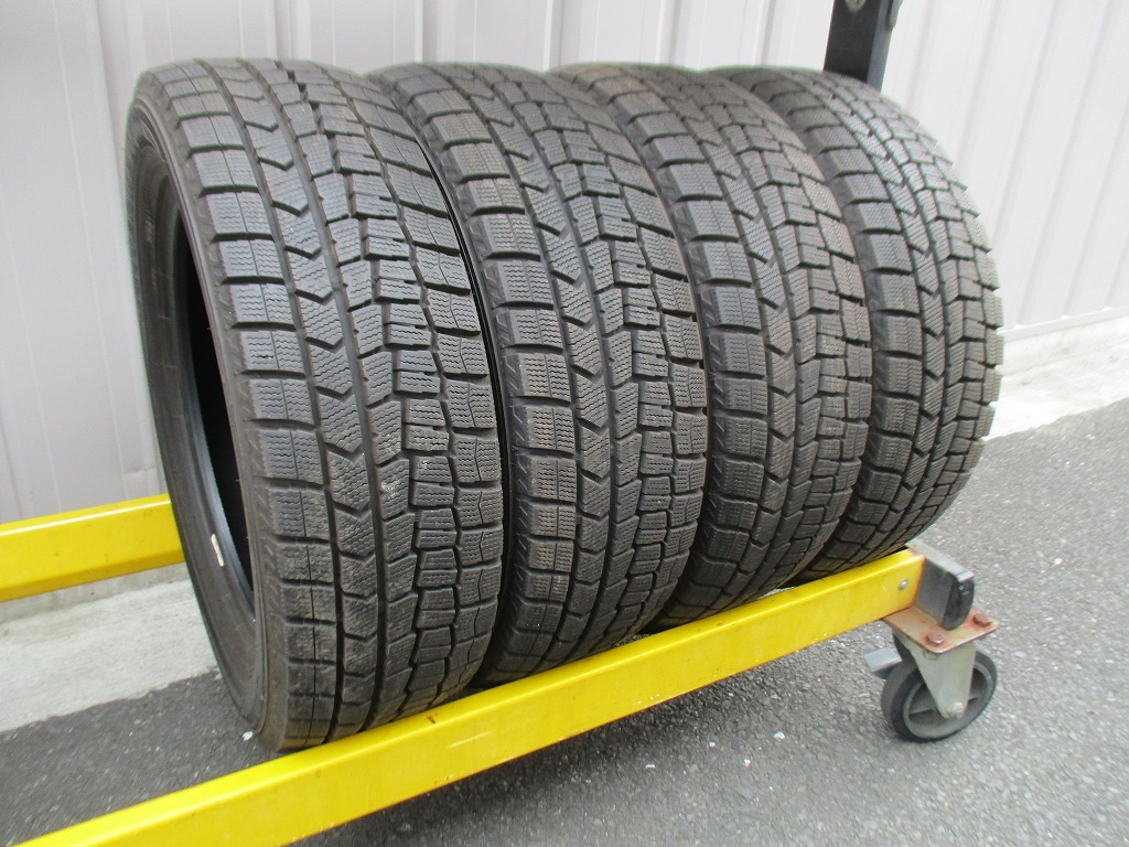 ★☆185/60R15 84Q ダンロップ WINTER MAXX WM02 スタッドレス 2021年製 4本 送料込 T73750214☆★インボイス領収書発行可能