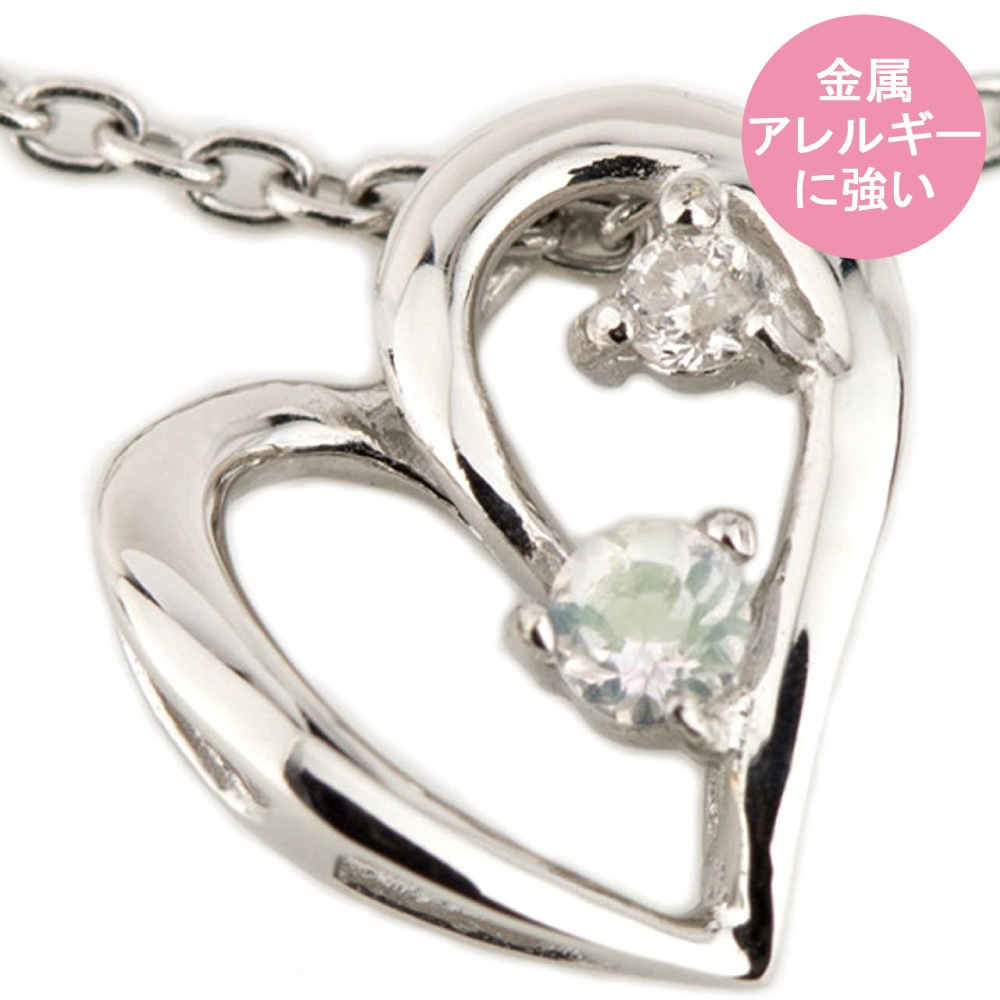 天然石ホワイトクォーツネックレス　金属アレルギー対応 TONE SELECT GOODS ネックレス 「vgem」天然石ネックレス/金属