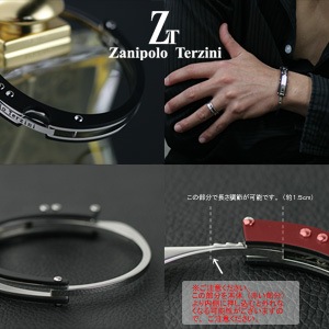 ���������륹�ƥ�쥹��������(316L) ��� �֥쥹��å�/�Х󥰥�(ZTB1807)(Zanipolo Terzini(���˥ݥ�������ĥ�����))���奨�꡼ ���� ���ե� �  ��°����륮���ˤ⶯��