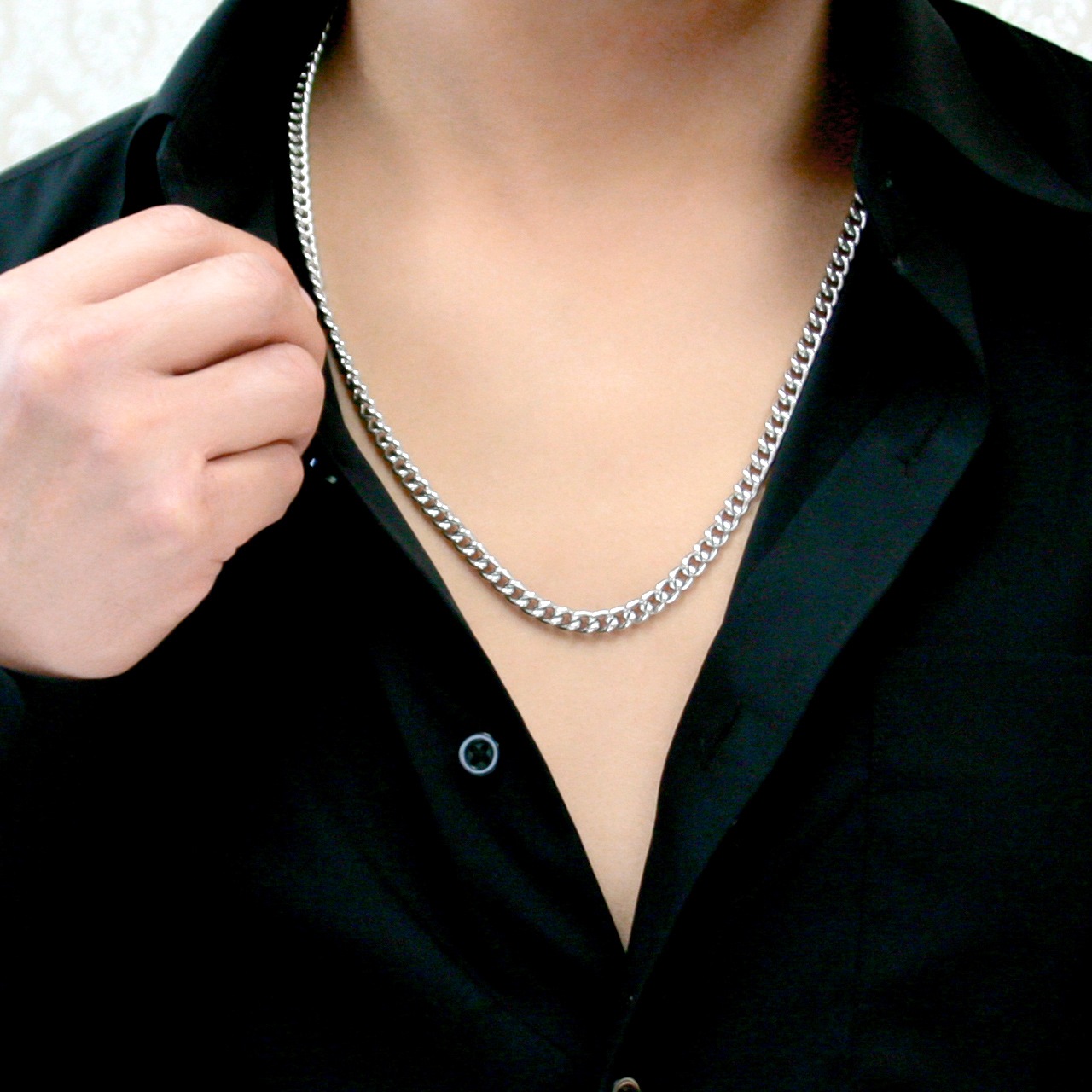 ��¨Ǽ�ġ˥����� �ͥå��쥹 ��ʿ60��� 5.7mm(���ʣɣвù��Ѥ�)������̵���� ��°����륮���б� ������������� ������ͥå��쥹 ������������� ���� ���ե� �ץ쥼��� ��󥺥������� �¿�