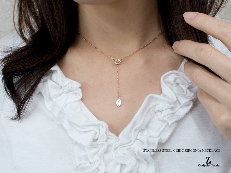 ���������� ���ƥ�쥹 ��������(316L) ���塼�ӥå����륳�˥� ��ǥ����� �ͥå��쥹 (ZTP2440)(Zanipolo Terzini(���˥ݥ�������ĥ�����))���奨�꡼ ���� ���ե� �