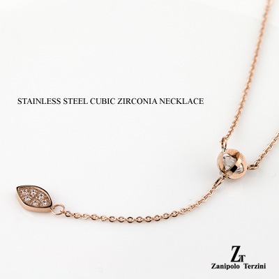 ���������� ���ƥ�쥹 ��������(316L) ���塼�ӥå����륳�˥� ��ǥ����� �ͥå��쥹 (ZTP2440)(Zanipolo Terzini(���˥ݥ�������ĥ�����))���奨�꡼ ���� ���ե� �