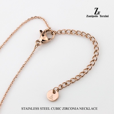 ���������� ���ƥ�쥹 ��������(316L) ���塼�ӥå����륳�˥� ��ǥ����� �ͥå��쥹 (ZTP2440)(Zanipolo Terzini(���˥ݥ�������ĥ�����))���奨�꡼ ���� ���ե� �