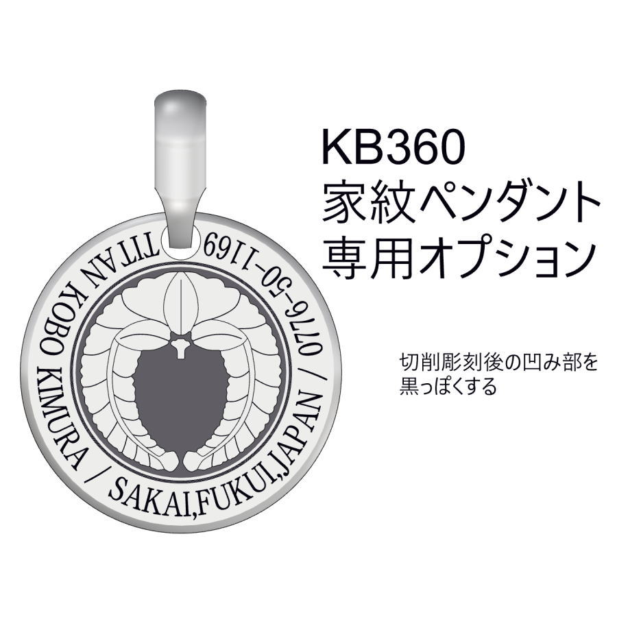 【KB360の追加オプション】ビンテージ処理（凹み部を黒っぽくする）KB360専用オプション
