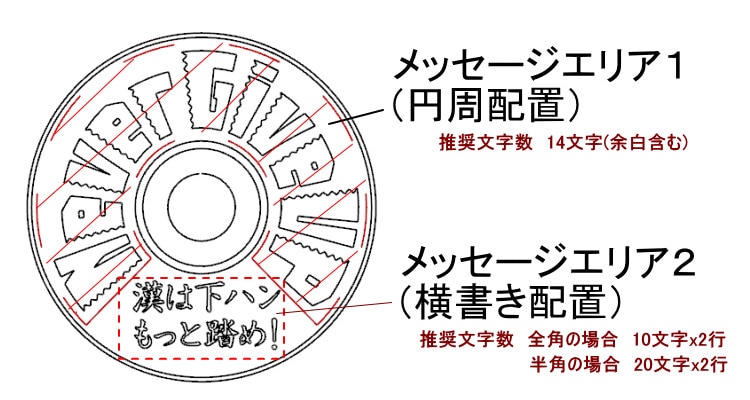 ロードバイク MTB 部品 チタン ヘッドキャップ/Spec.-D-order オーダー刻印仕様 オーバーサイズ(1・1/8インチ)