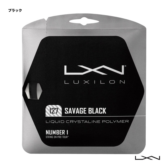 �륭������ LUXILON �ƥ˥����å� ñĥ�� ������������SAVAGE�� 127 �֥�å� WRZ994300
