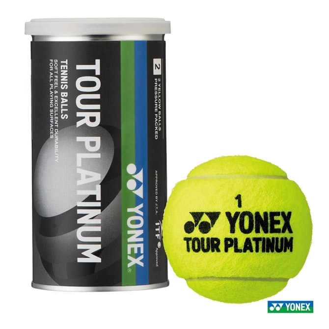 ��ͥå��� YONEX �ƥ˥��ܡ��� TOUR PLATINUM�ʥĥ����ץ���ʥ�� 2���� 1�� TB-TPL2