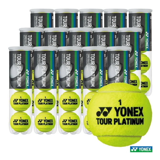 ��ͥå��� YONEX �ƥ˥��ܡ��� TOUR PLATINUM�ʥĥ����ץ���ʥ�� 4���� 1Ȣ��15��/60��� TB-TPL4