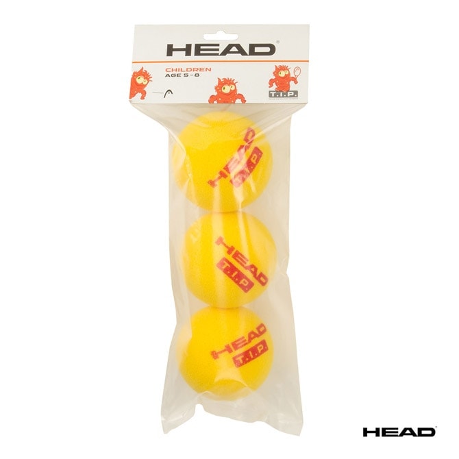 ヘッド HEAD テニスボール T.I.P.レッド -フォームボール 3球入り（1ポリバッグ） 578363
