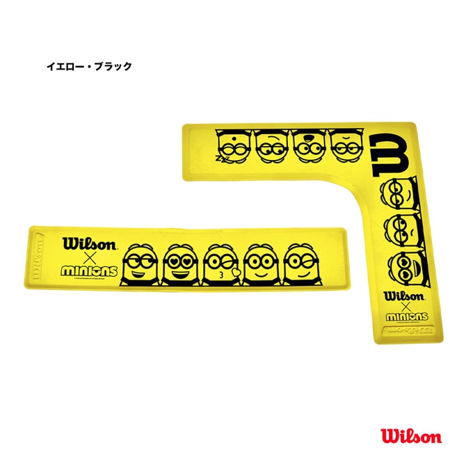 �����륽�� Wilson �ȥ졼�˥����� �ߥ˥��� MINIONS COURT LINES WR8414101001
