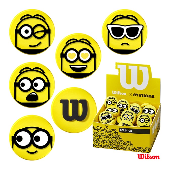 ウイルソン Wilson 振動止め ミニオンズ MINIONS 2.0 VIBRATION DAMPENER BOX WR8413801001