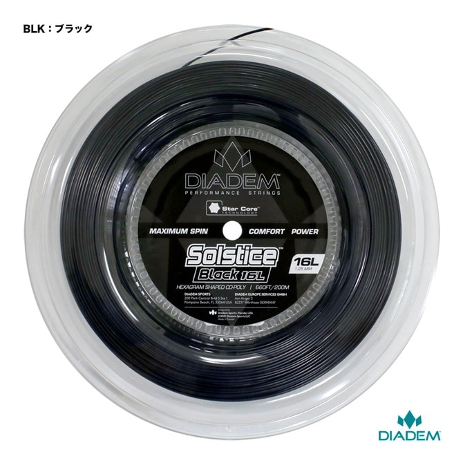 ǥ DIADEM ƥ˥å  ƥ ֥å 16LSOLSTICE BLACK 16L 125 ֥å TFA017BLK
