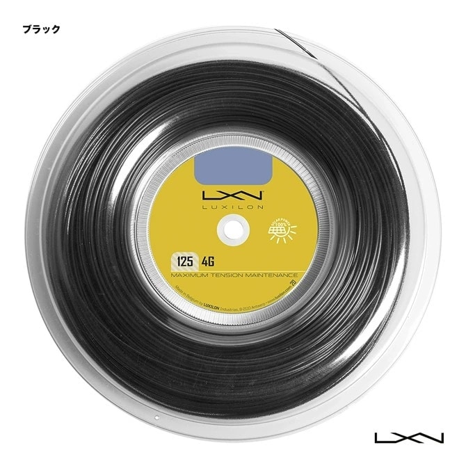 �륭������ LUXILON �ƥ˥����å� ������ 4G �֥�å���4G BLACK�� 125 �֥�å� WR8308301125