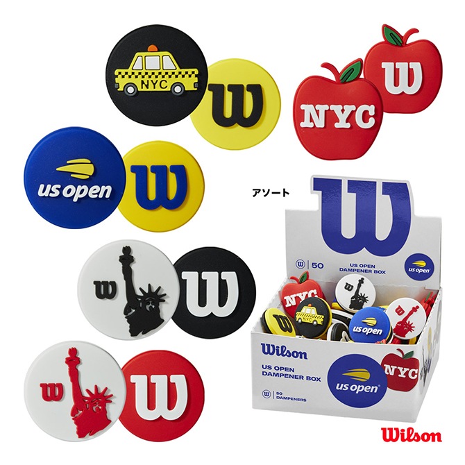 �����륽�� Wilson ��ư�ߤ� US OPEN DAMPENER BOX WR8408201001