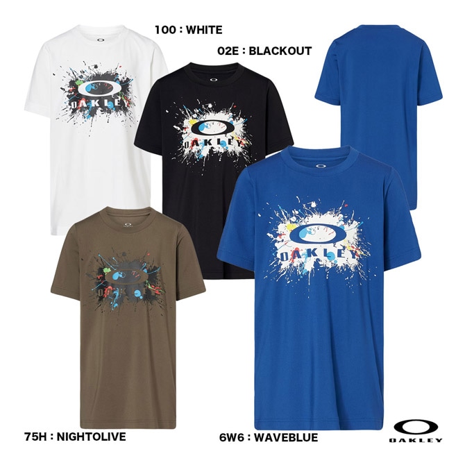 �������꡼ OAKLEY �ե��åȥͥ������� ����˥� ENHANCE QD SS TEE SPLASH EVO YTR 5.0 FOA405080