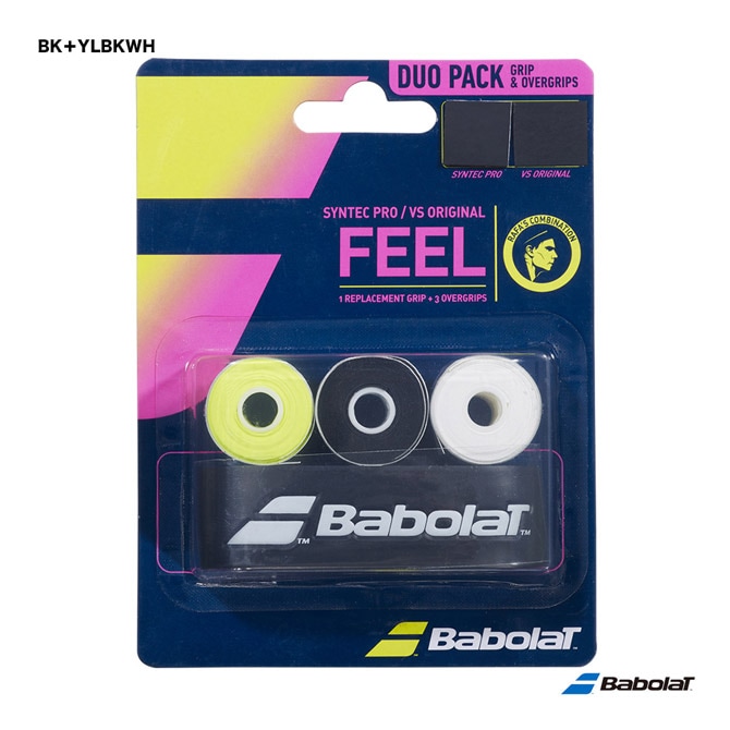 バボラ BabolaT  シンテック プロ ×1＋VS オリジナル ×3 SYNTEC PRO ×1＋VS ORIGINAL ×3 670071