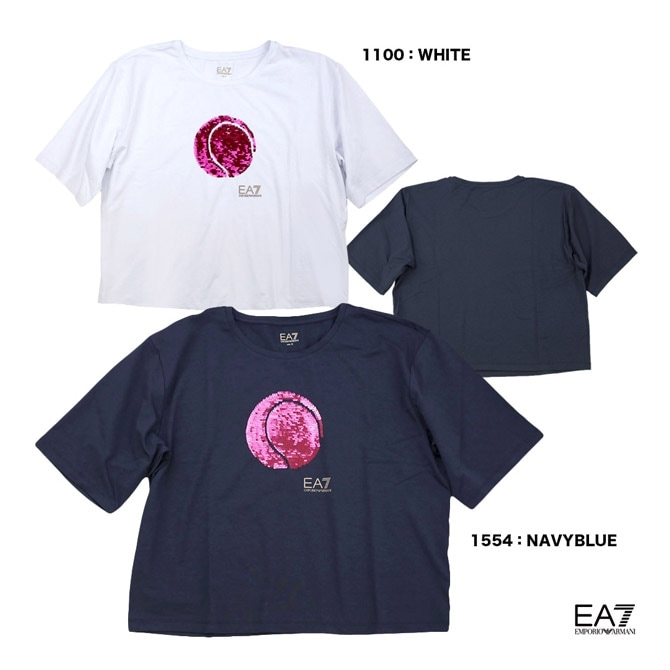 ����ݥꥪ����ޡ��� EMPORIO ARMANI EA7 �ƥ˥������� ��ǥ��� TENNIS CLUB W TEE SS 3RTT04