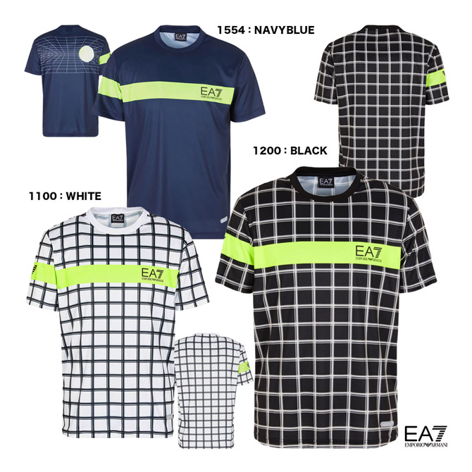 エンポリオアルマーニ EMPORIO ARMANI EA7 テニスウェア メンズ PRO M TEE SS GRAPHIC PL 6RPT39