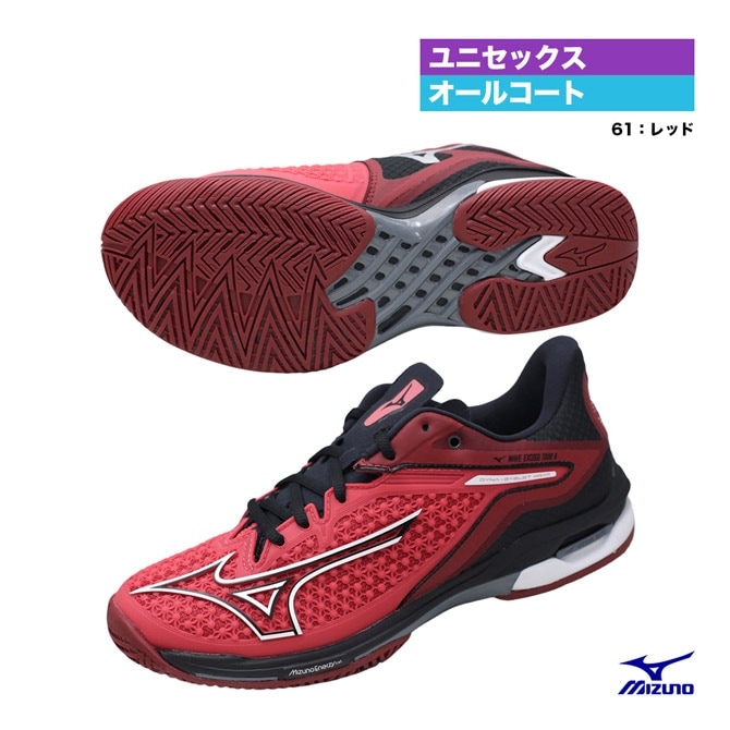 �ߥ��� MIZUNO �ƥ˥����塼�� ��˥��å��� �������֥��������ɥĥ��� 6 AC 61GA247061