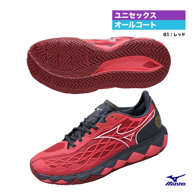 �ߥ��� MIZUNO �ƥ˥����塼�� ��˥��å��� �������֥���ե������ĥ��� AC 61GA230061