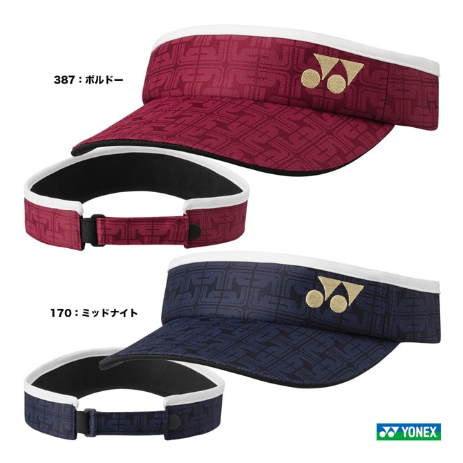 ヨネックス YONEX  レディス サンバイザー 40101