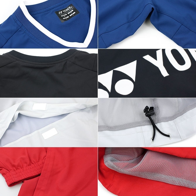 ヨネックス YONEX テニスウェア ユニセックス 裏地付Vブレーカー 32038