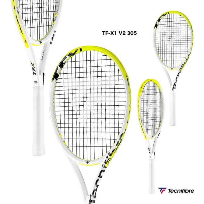 ƥ˥եС Tecnifibre ƥ˥饱å TF-å1 V2 305 TF-X1 V2 305 14TFX3054