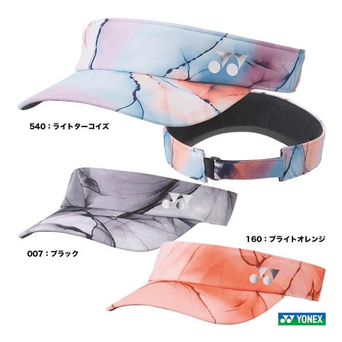 ヨネックス YONEX  レディス サンバイザー 40105