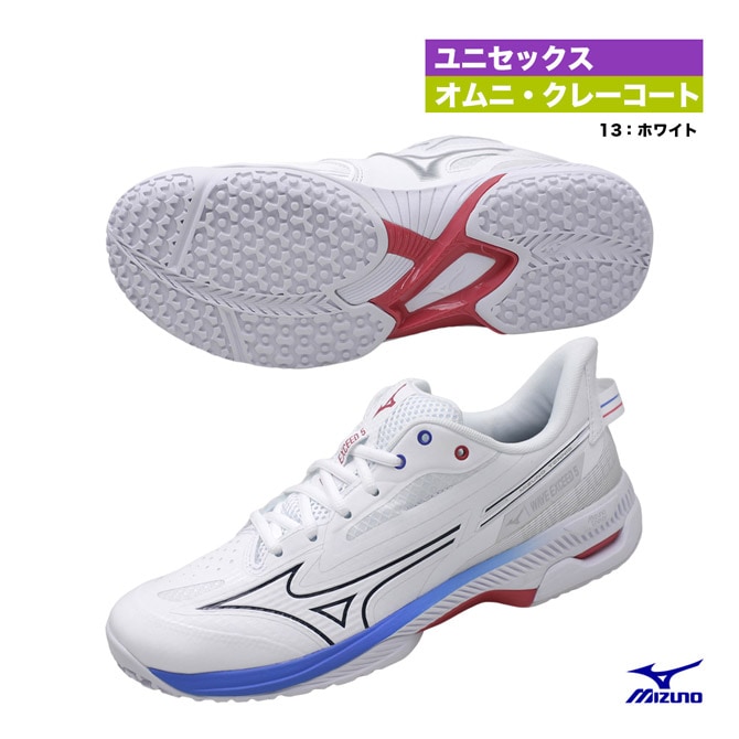 ミズノ MIZUNO テニスシューズ ユニセックス ウエーブエクシード 5 OC 61GB231213