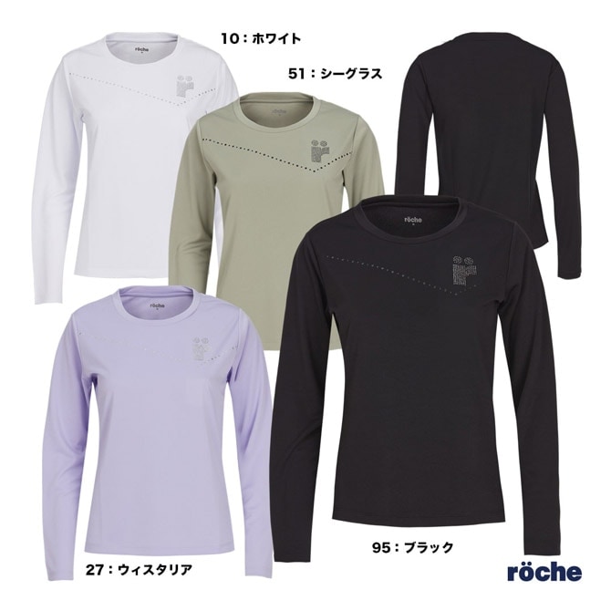 ローチェ roche テニスウェア レディス ゲーム長袖シャツ 249509