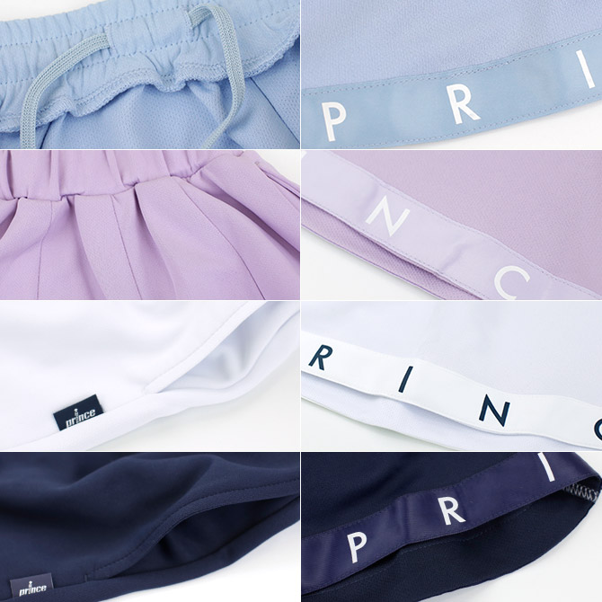 プリンス prince テニスウェア レディス ロゴスカート WF4324