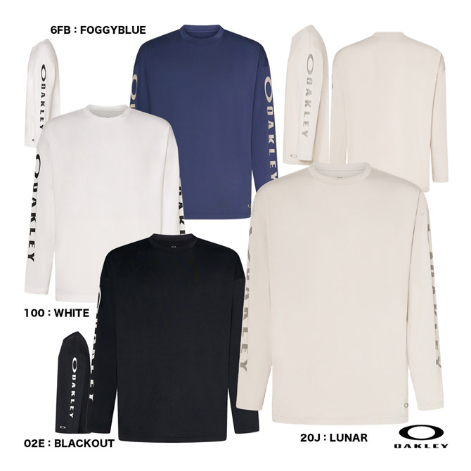 オークリー OAKLEY フィットネスウェア メンズ ENHANCE QD LS TEE SLV EVO 3.7 FOA406982