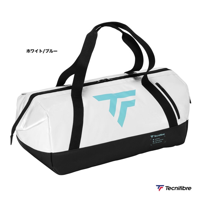 テクニファイバー Tecnifibre テニスバッグ TOUR WHITE-BLUE DUFFEL 40TOUWBLDU
