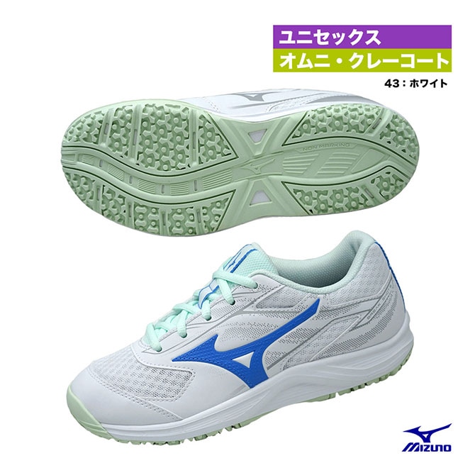 �ߥ��� MIZUNO �ƥ˥����塼�� ��˥��å��� �֥쥤������å� 5 WIDE OC 61GB254143