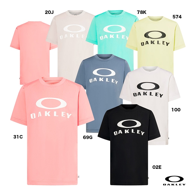 オークリー OAKLEY フィットネスウェア ジュニア YTR QD SS O BARK TEE 9.0 FOA407709