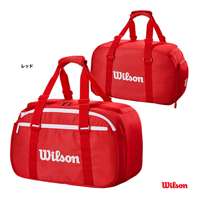 �����륽�� Wilson �ƥ˥��Хå� SUPER TOUR WILSON RED SMALL DUFFEL WR8037001001