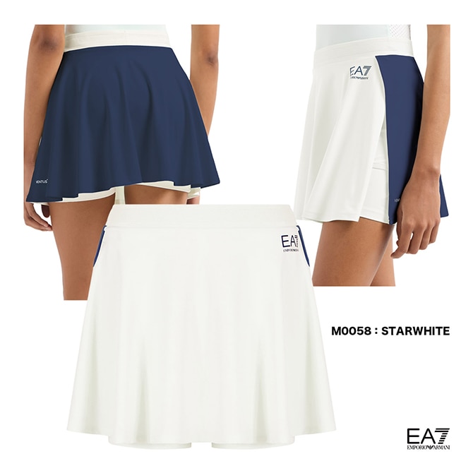エンポリオアルマーニ EMPORIO ARMANI EA7 テニスウェア レディス TENNIS PRO W FREESTYLE SKIRT 7W000204