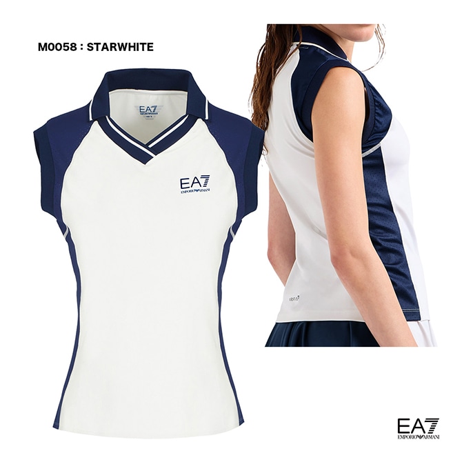 ����ݥꥪ����ޡ��� EMPORIO ARMANI EA7 �ƥ˥������� ��ǥ��� TENNIS PRO W FREESTYLE TANK 7W000200
