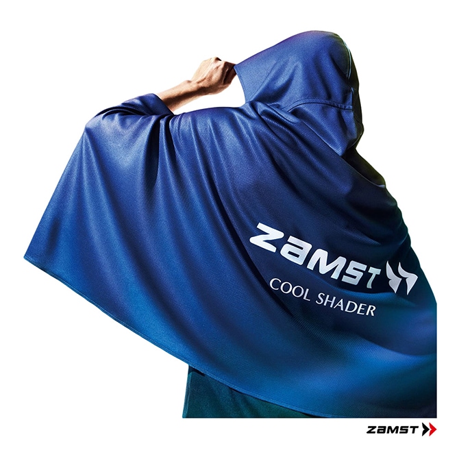 ザムスト ZAMST COOL SHADER 冷感ポンチョ（冷感タオル） 389503
